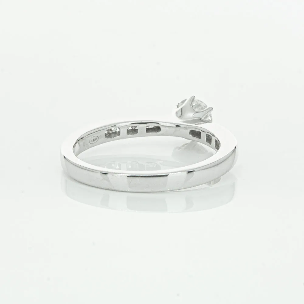 18ct White Gold .50ct Diamond Ring