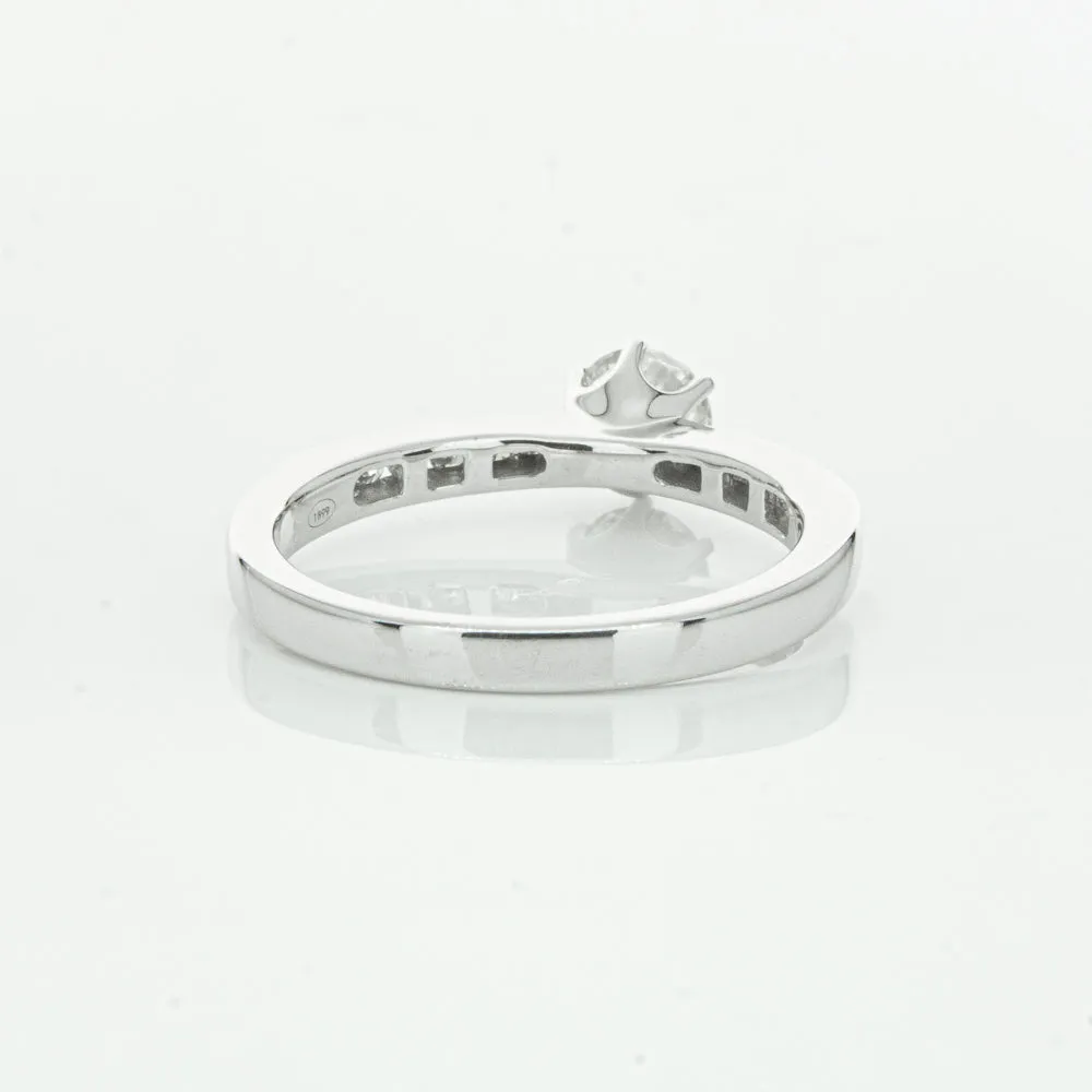 18ct White Gold .50ct Diamond Ring