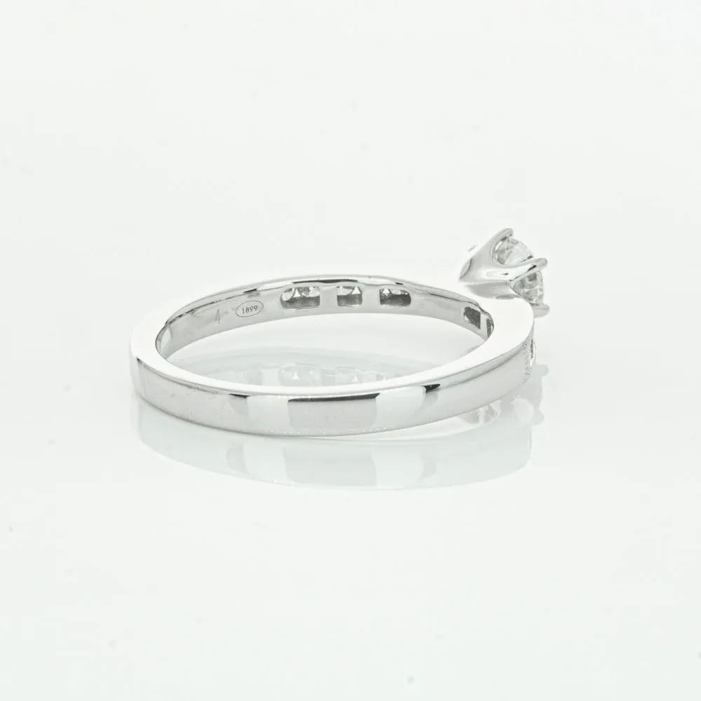 18ct White Gold .50ct Diamond Ring