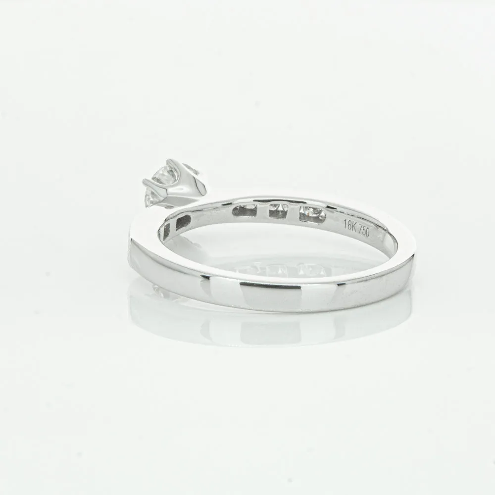 18ct White Gold .50ct Diamond Ring