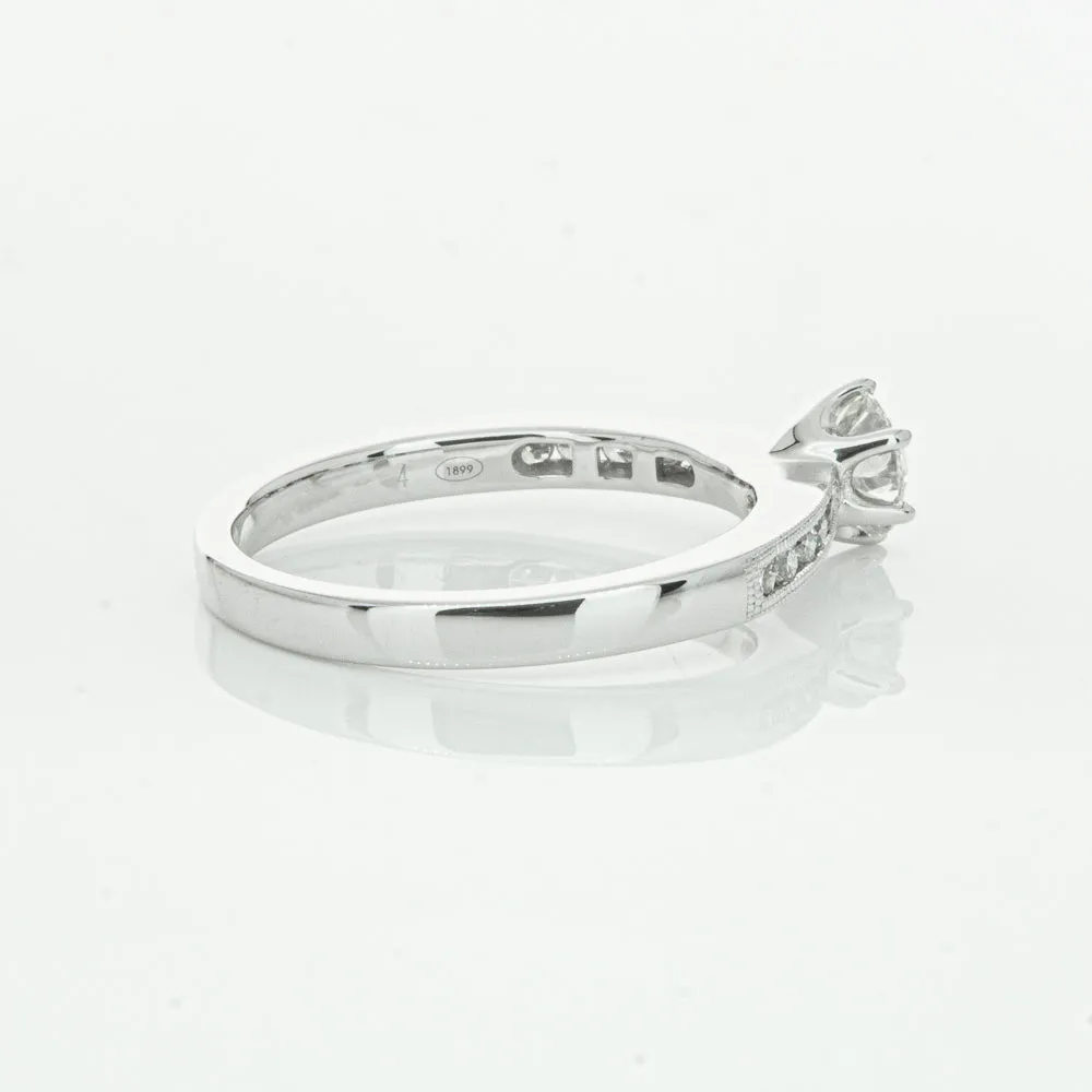 18ct White Gold .50ct Diamond Ring