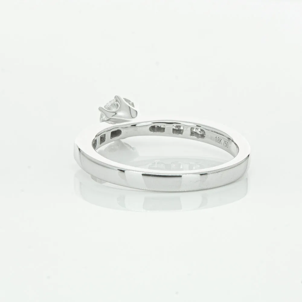 18ct White Gold .50ct Diamond Ring