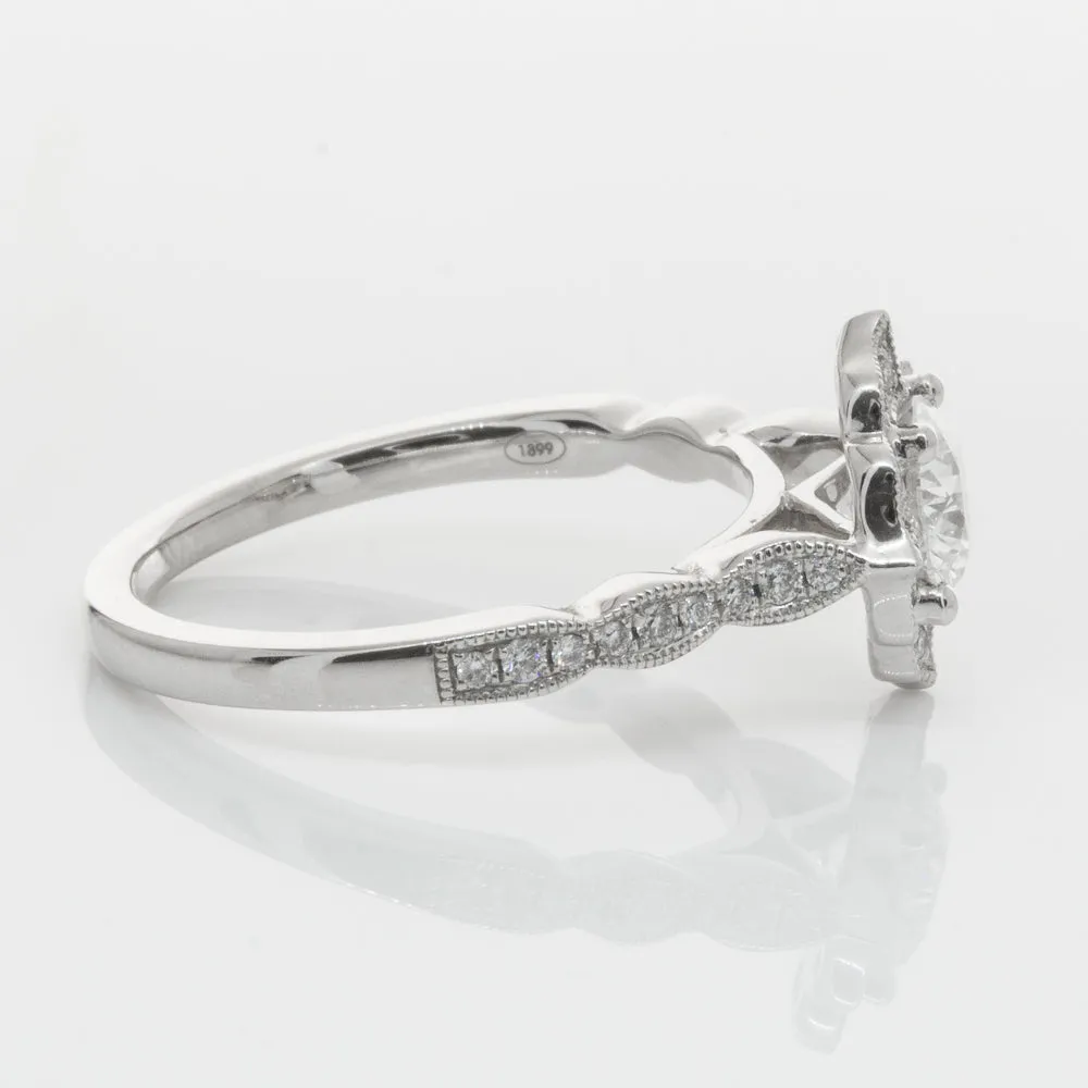 18ct White Gold .71ct Diamond Paramount Ring