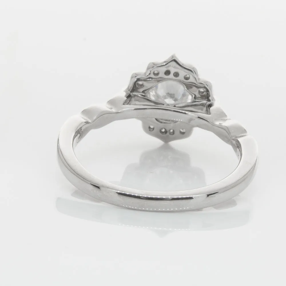 18ct White Gold .71ct Diamond Paramount Ring