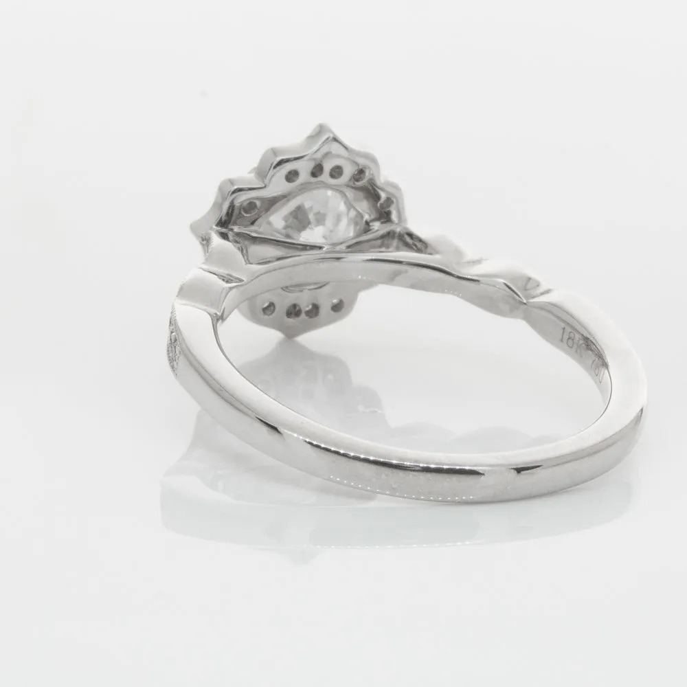 18ct White Gold .71ct Diamond Paramount Ring