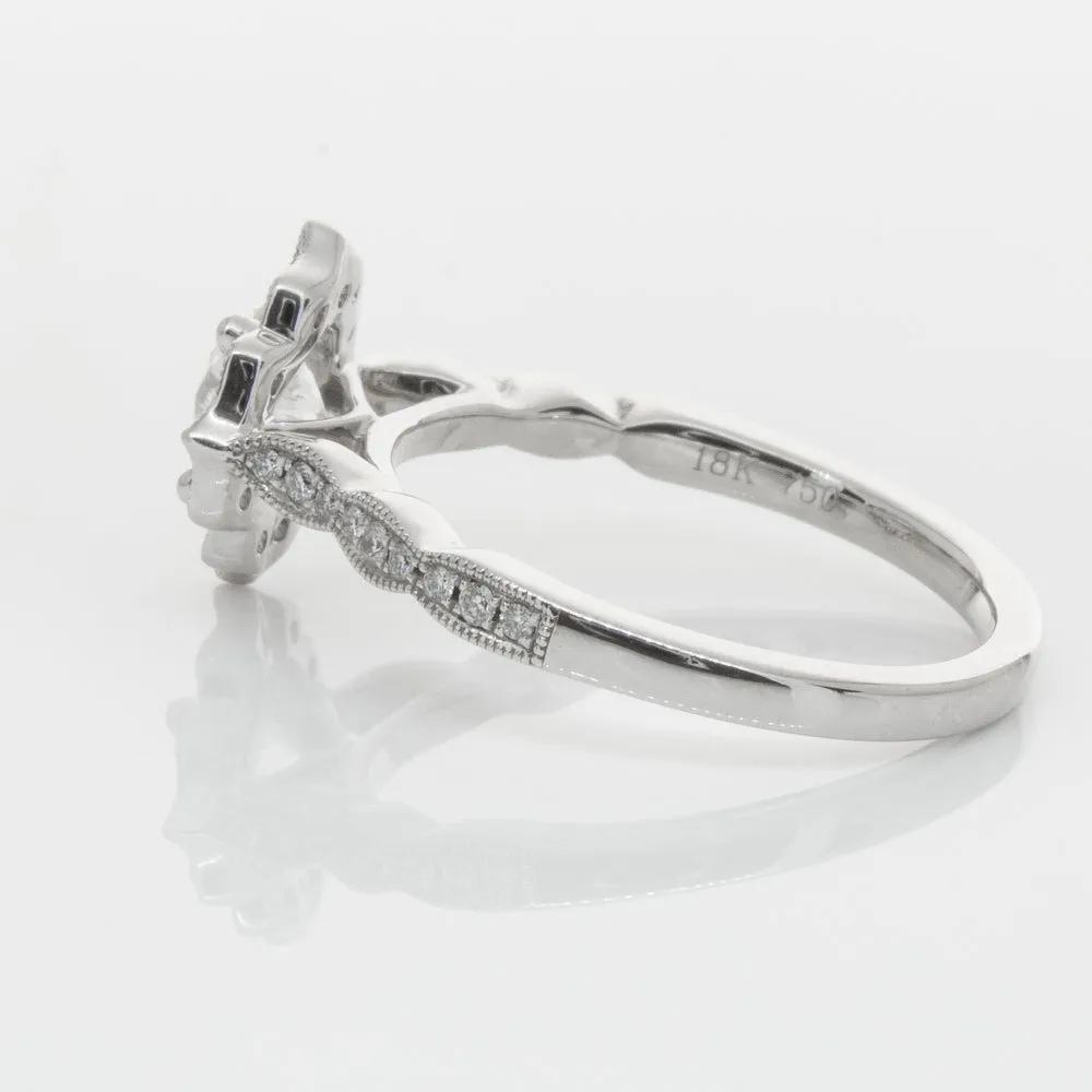 18ct White Gold .71ct Diamond Paramount Ring