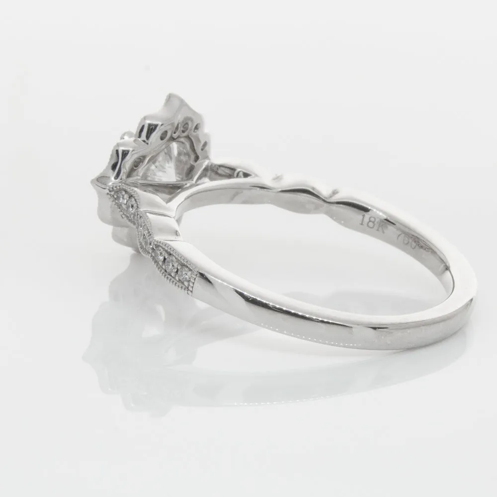 18ct White Gold .71ct Diamond Paramount Ring