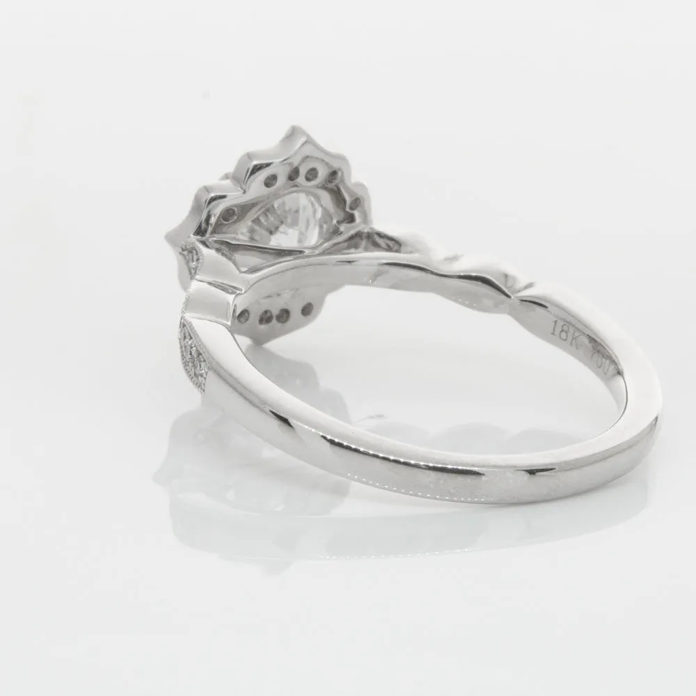 18ct White Gold .71ct Diamond Paramount Ring