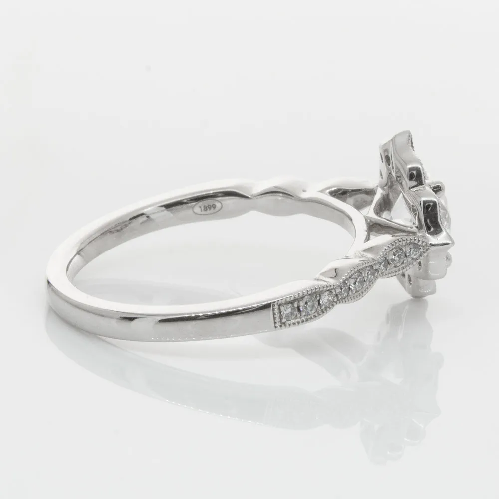 18ct White Gold .71ct Diamond Paramount Ring