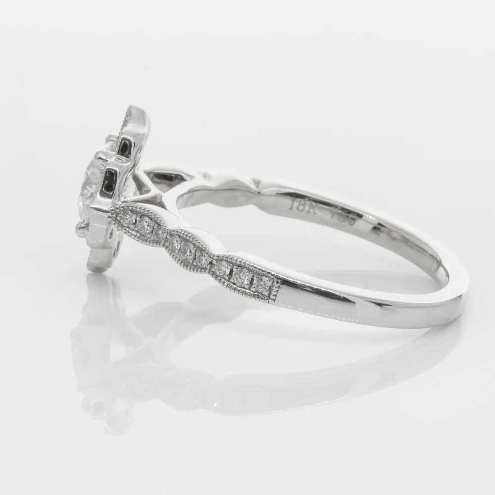 18ct White Gold .71ct Diamond Paramount Ring