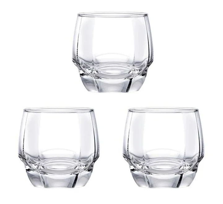 3-Piece Charisma Glass Set Clear