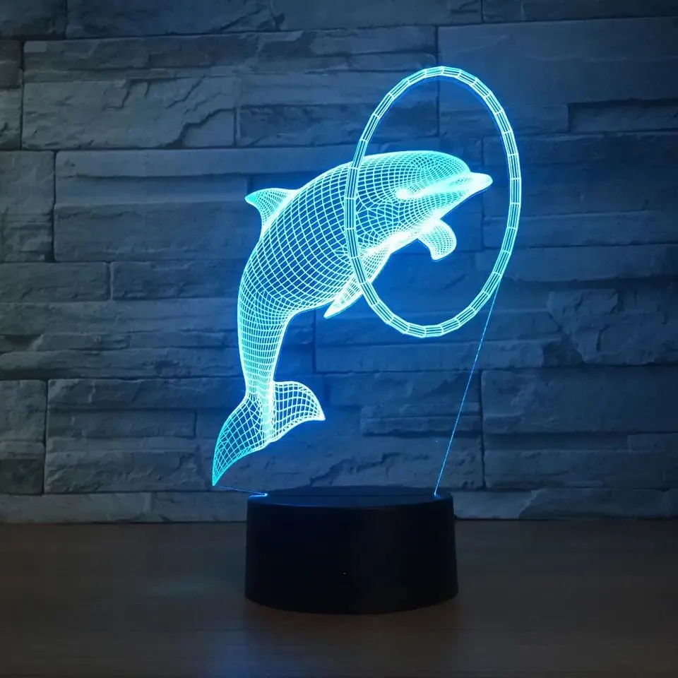 3D Illusion Touch Night Light Toy Children's Indoor Home Event Gift Table Lamp Home Decor