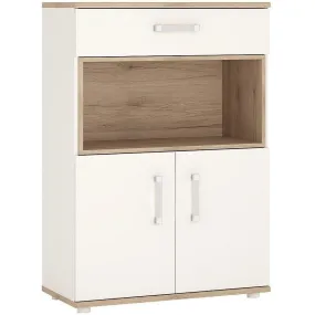 4Kids Tall Cupboard with Opalino Handles