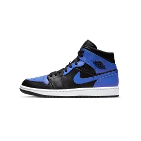 Air Jordan Mens 1 Mid 'Hyper Royal' Shoes