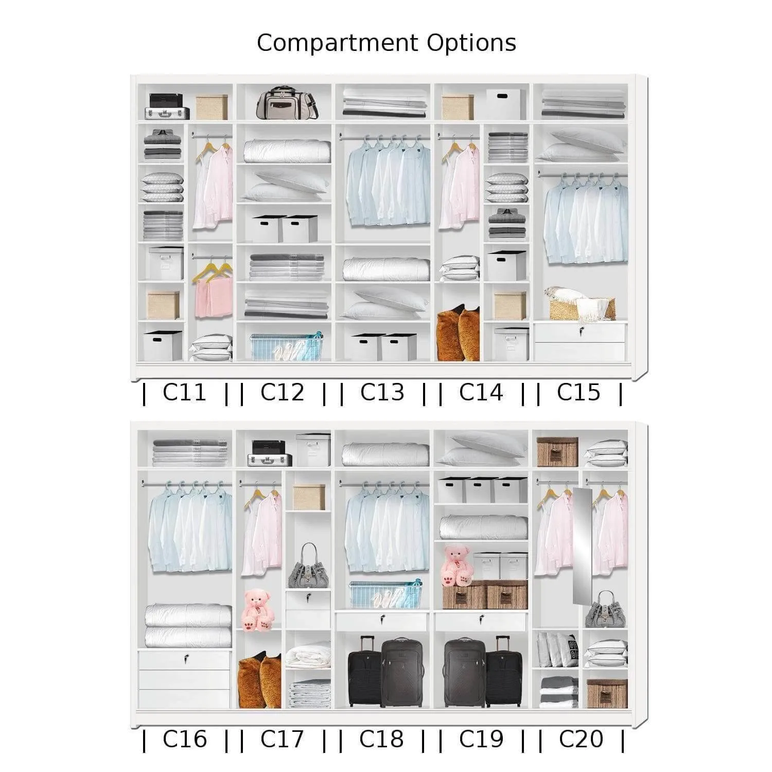 Amity Modular Wardrobe A24