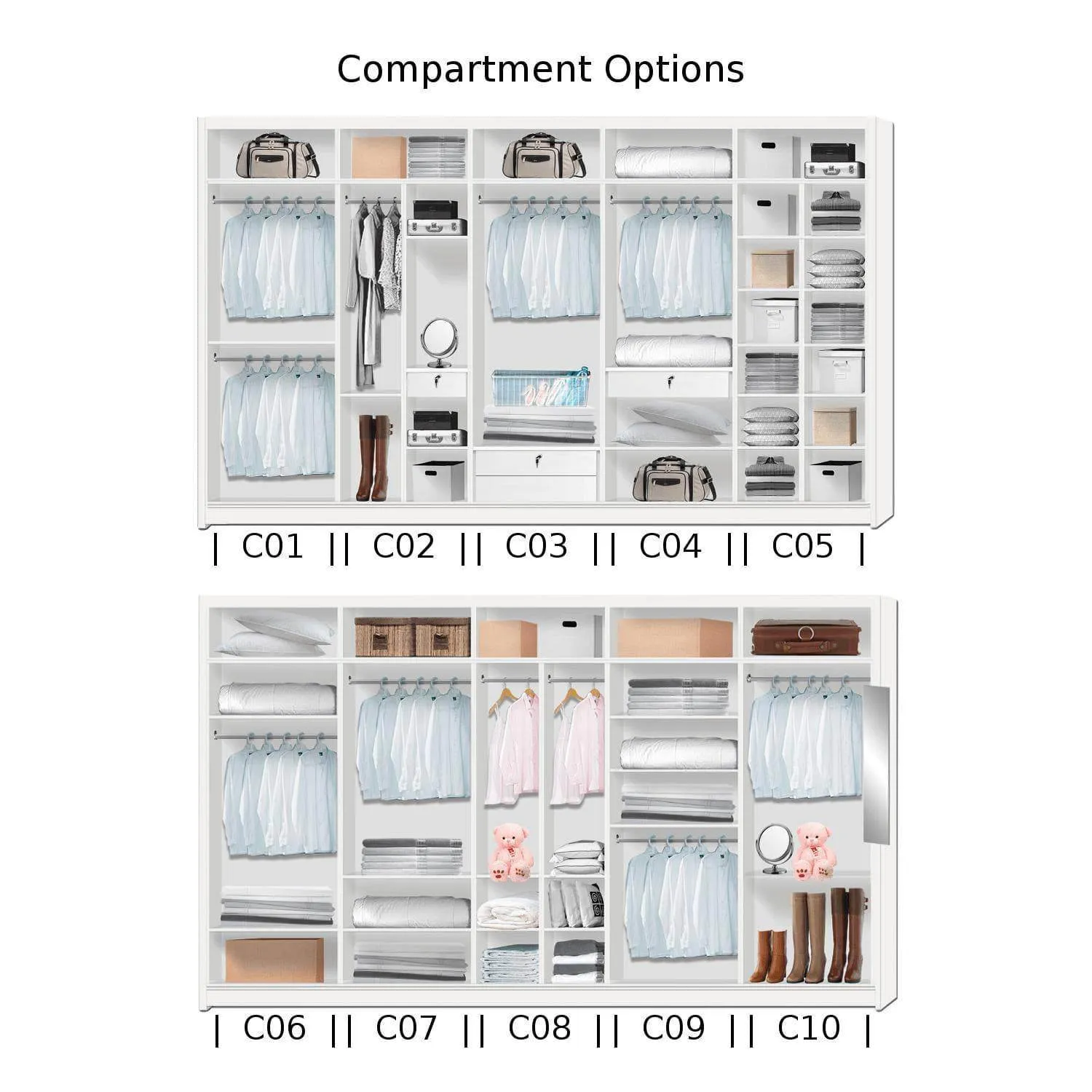 Amity Modular Wardrobe A24