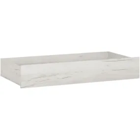 Angel White Wide Cot Bed Drawer