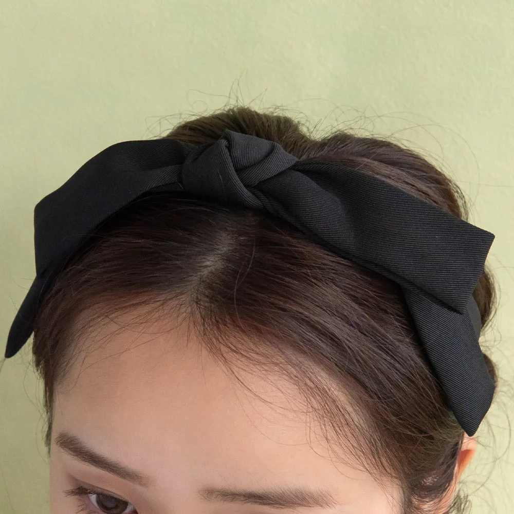 Bowknot Black Headband