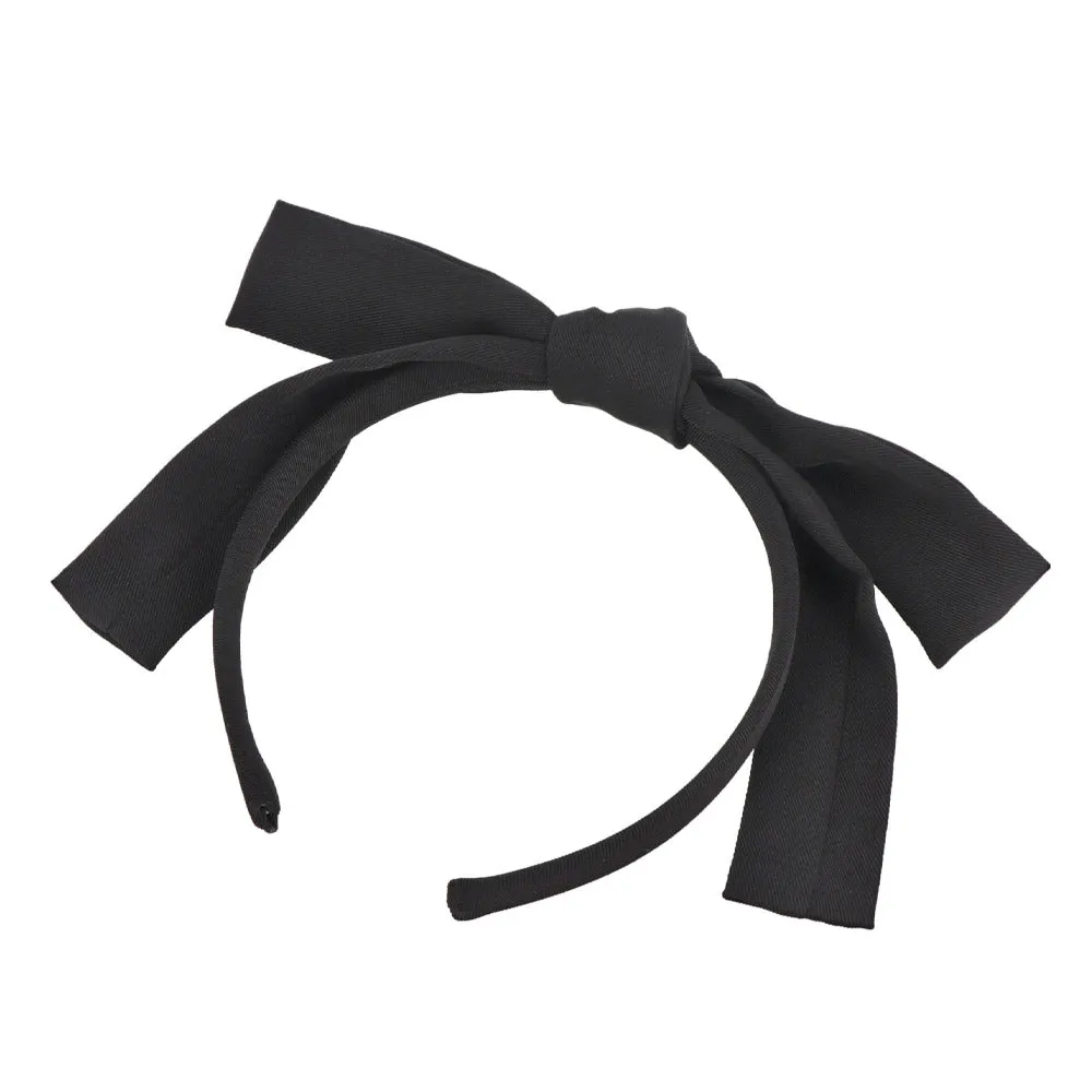 Bowknot Black Headband