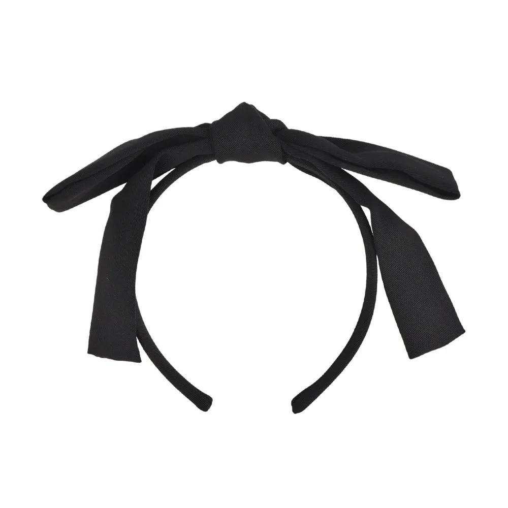 Bowknot Black Headband