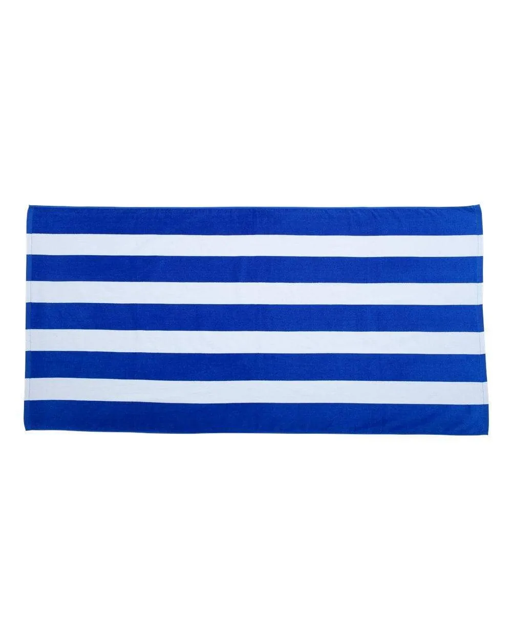 Cabana Stripe Velour Beach Towel 30" x 60"