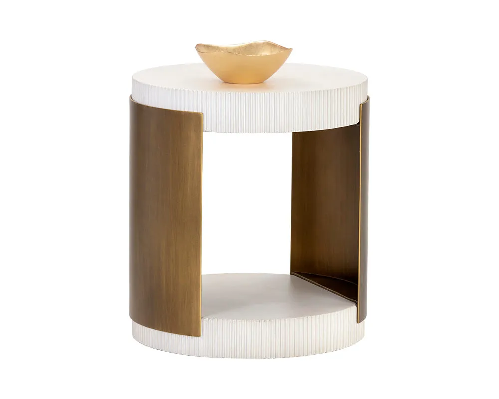 Cavette End Table