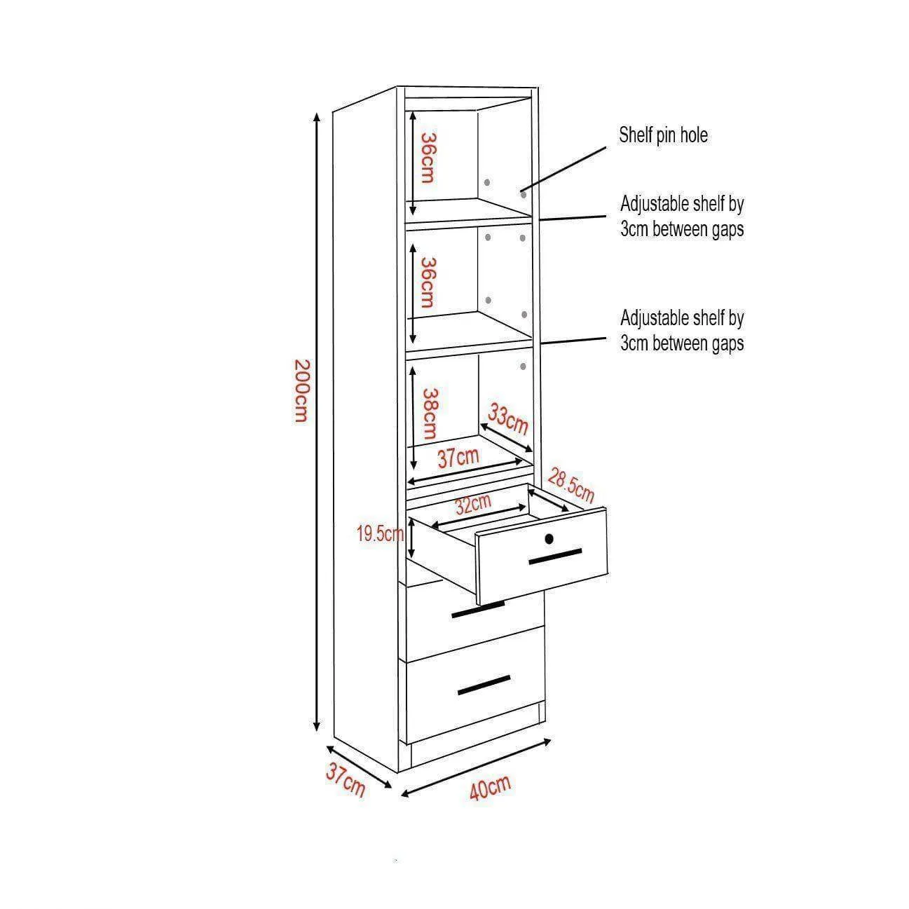 Charly Bookshelf