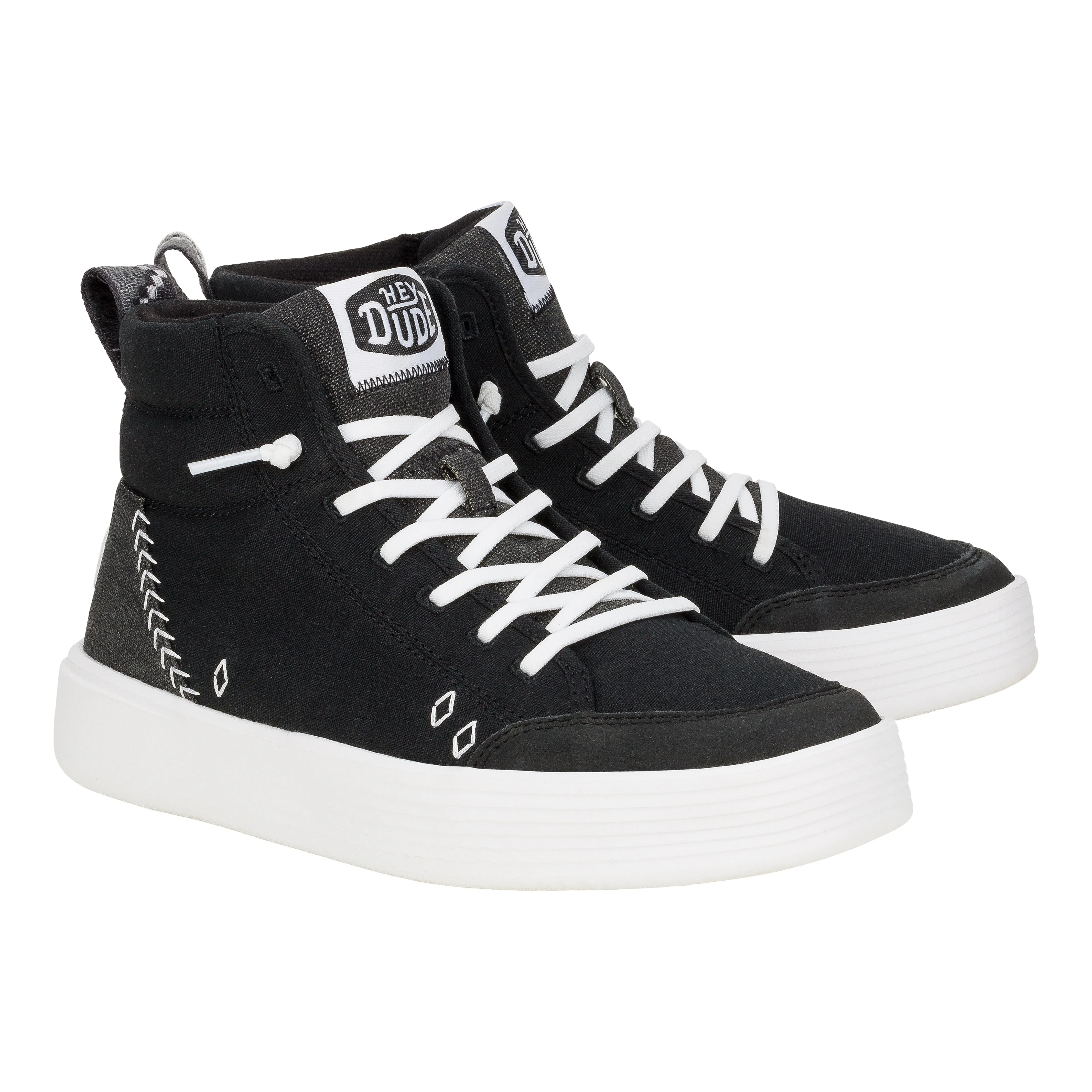 Cody Hi Womens Canvas - Black