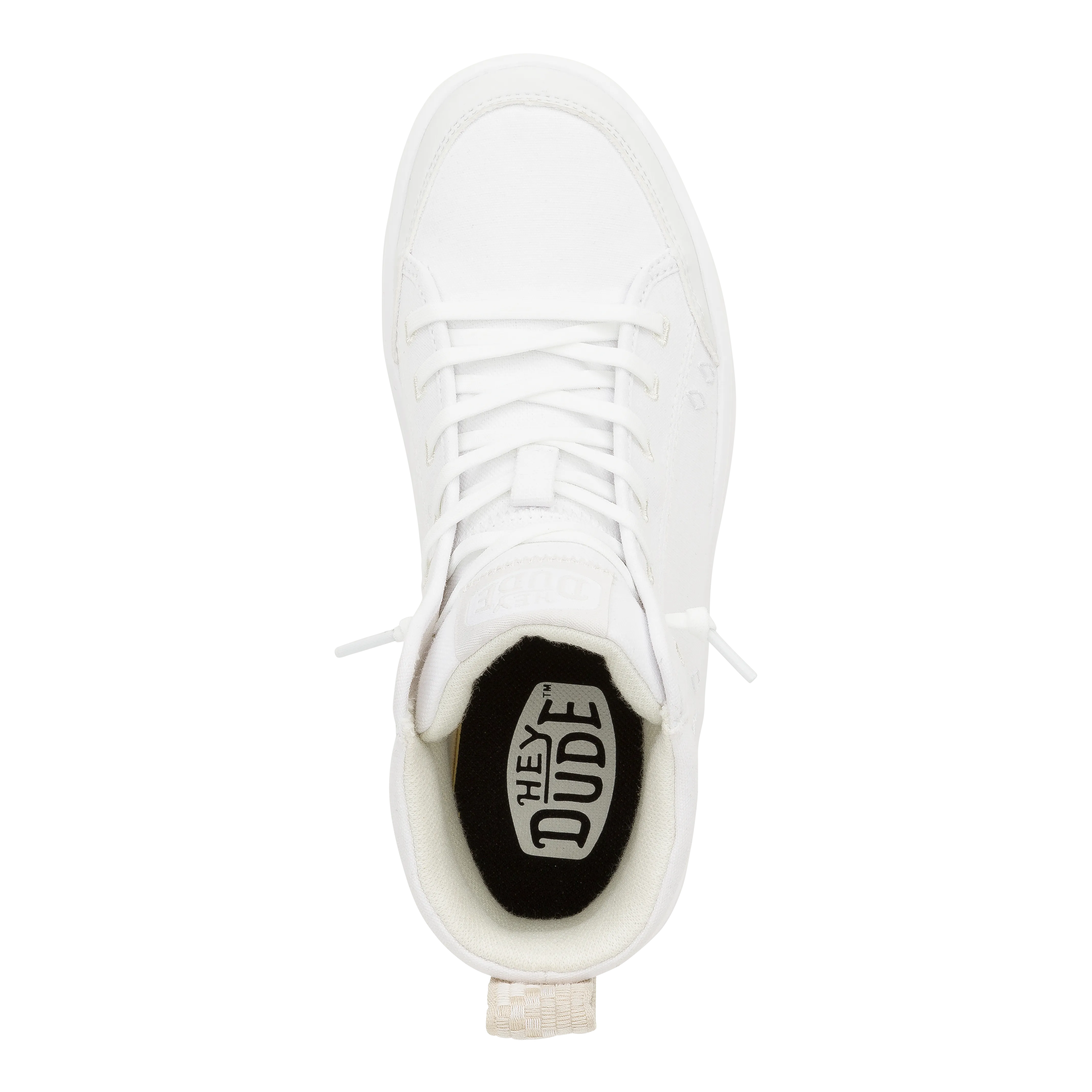 Cody Hi Womens Canvas - White