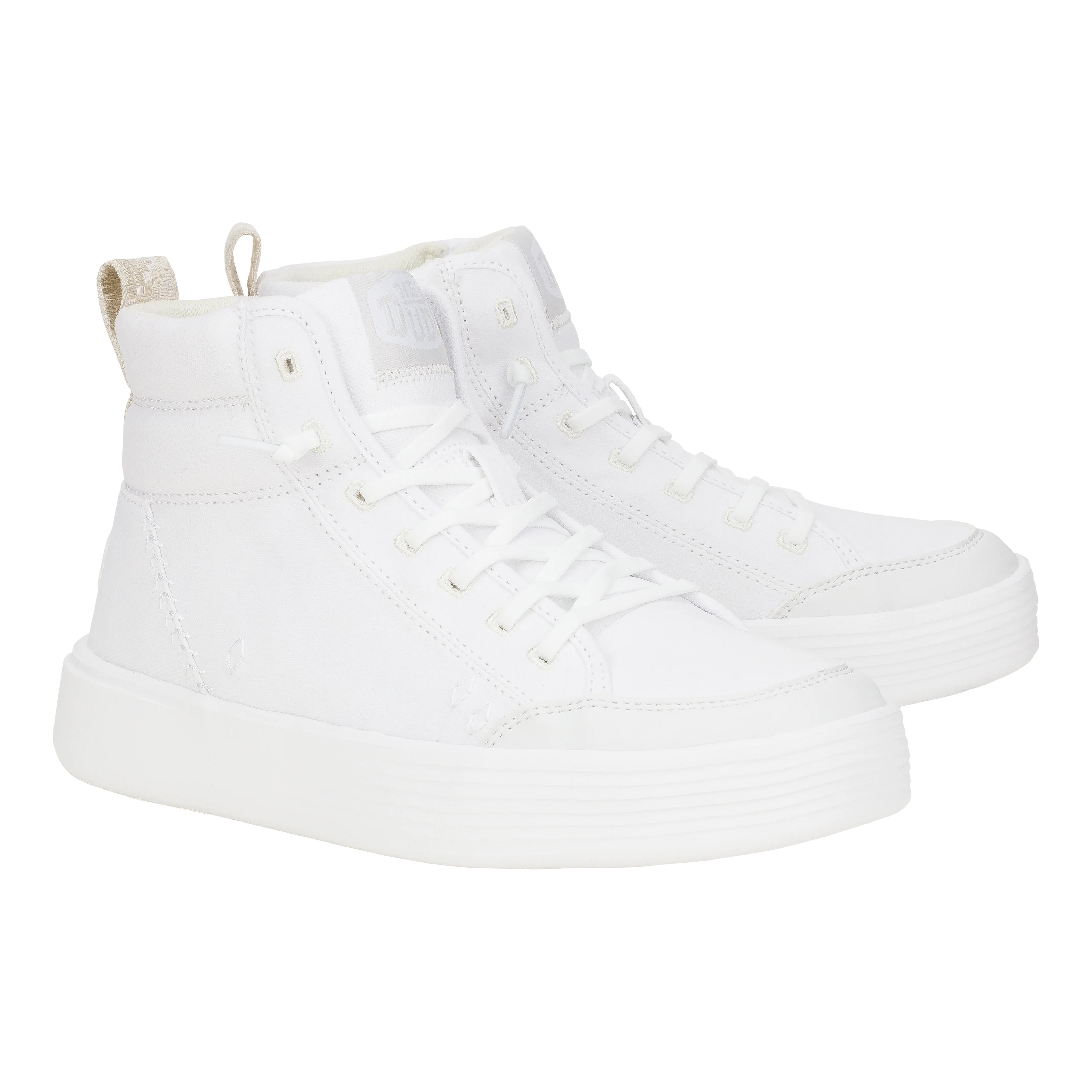 Cody Hi Womens Canvas - White