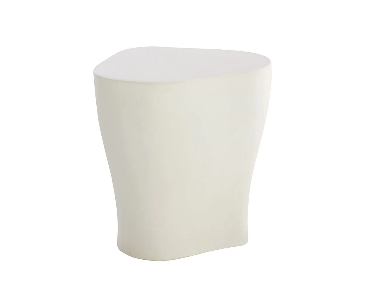 Dali End Table - White - Large