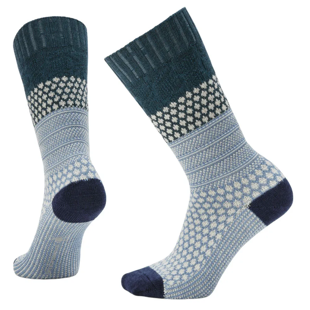 Everyday Popcorn Cable Full Cushion Crew Socks (SW001843)