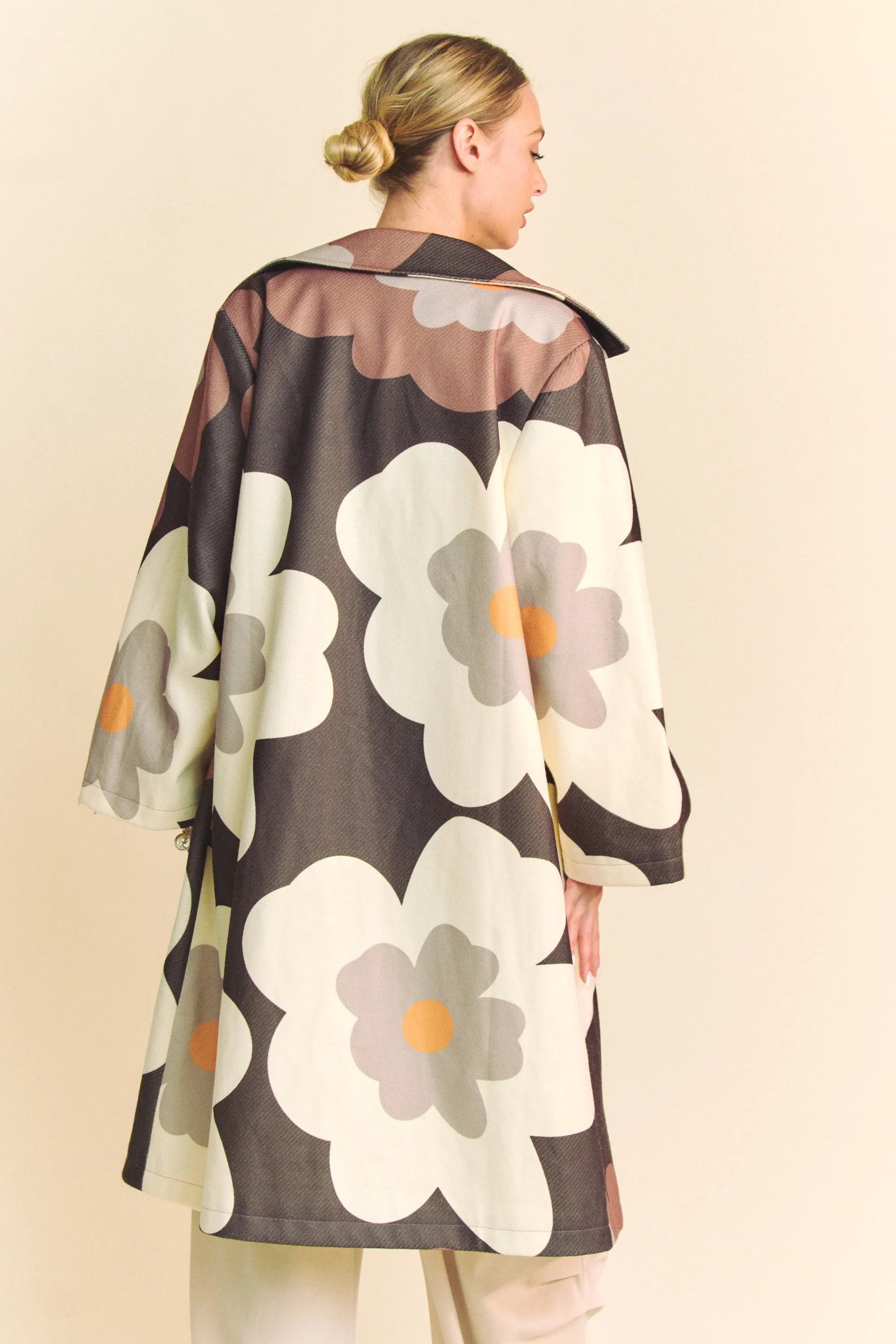 Forever Flowers Retro Coat