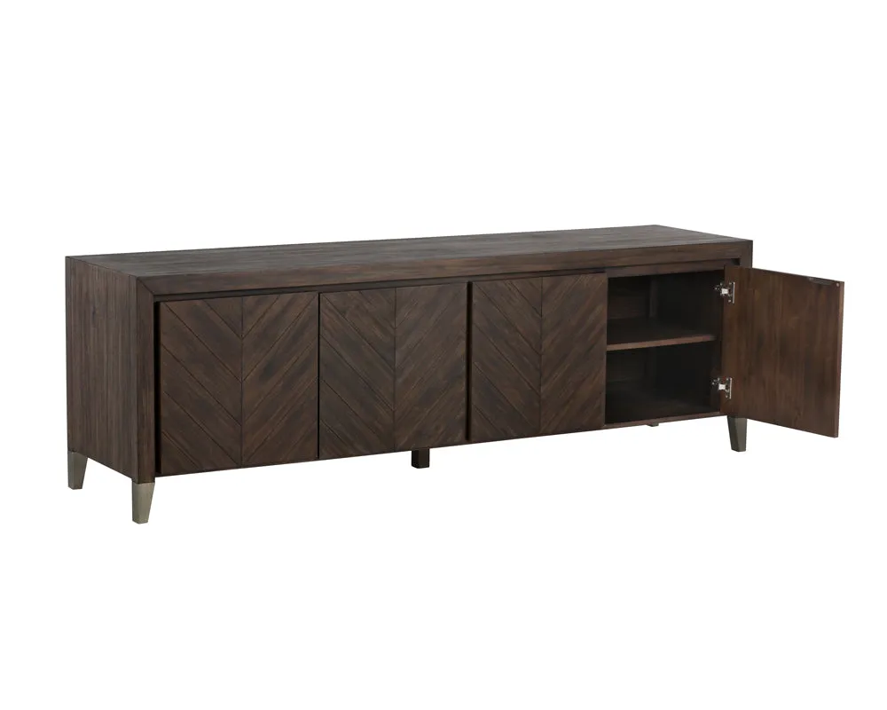 Greyson Media Console And Cabinet