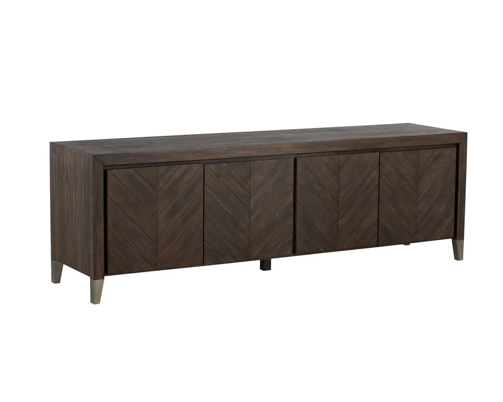 Greyson Media Console And Cabinet