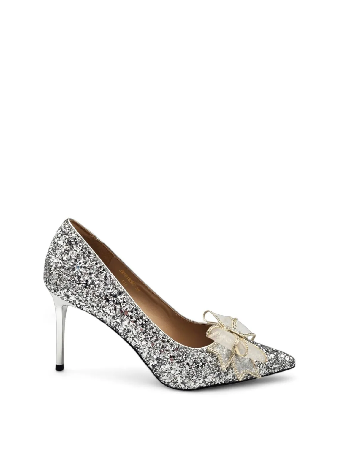 Jessie Crystal Bow Heels