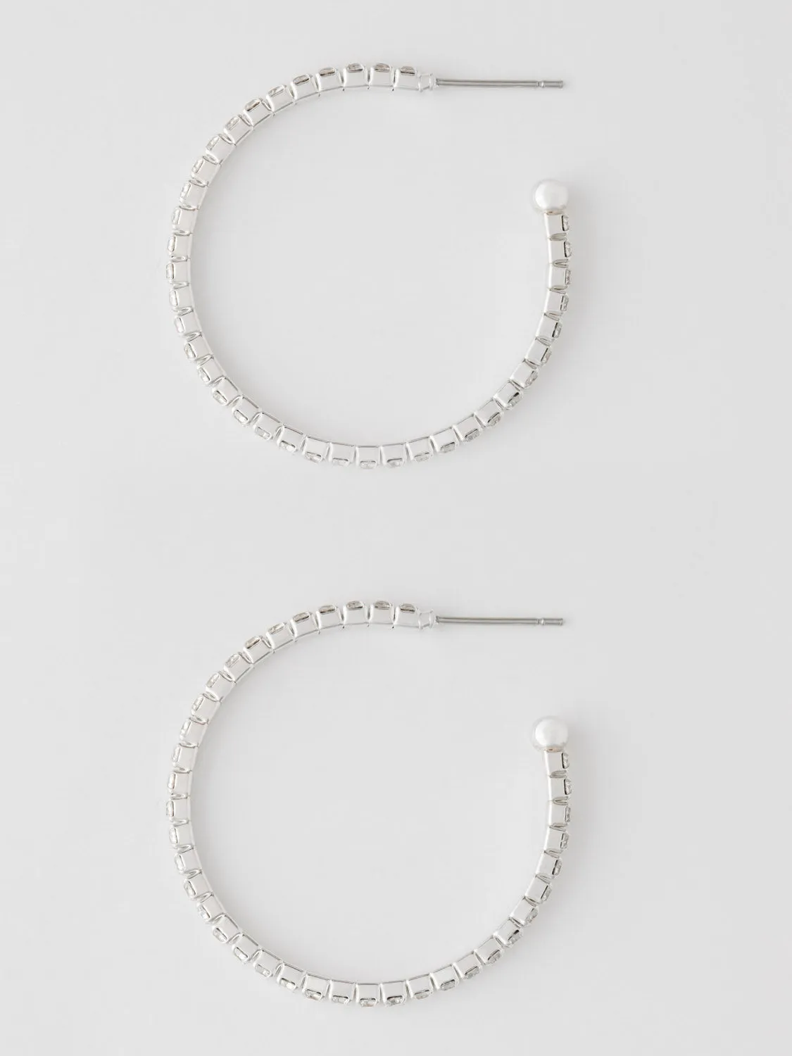 Jewelled Hoop Earrings