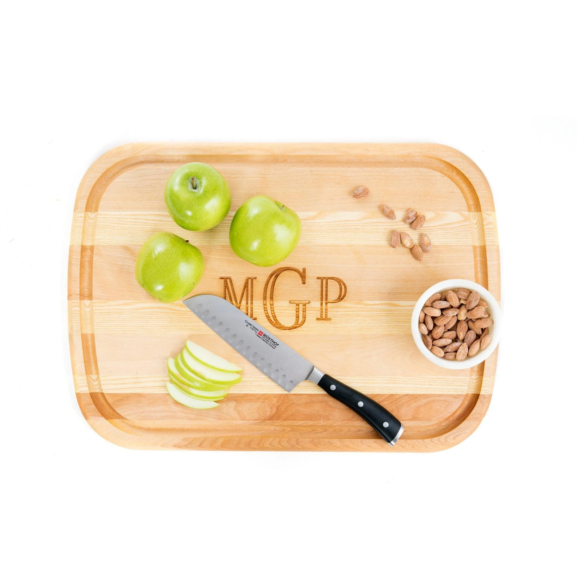 Large Custom Monogrammed Cutting Board