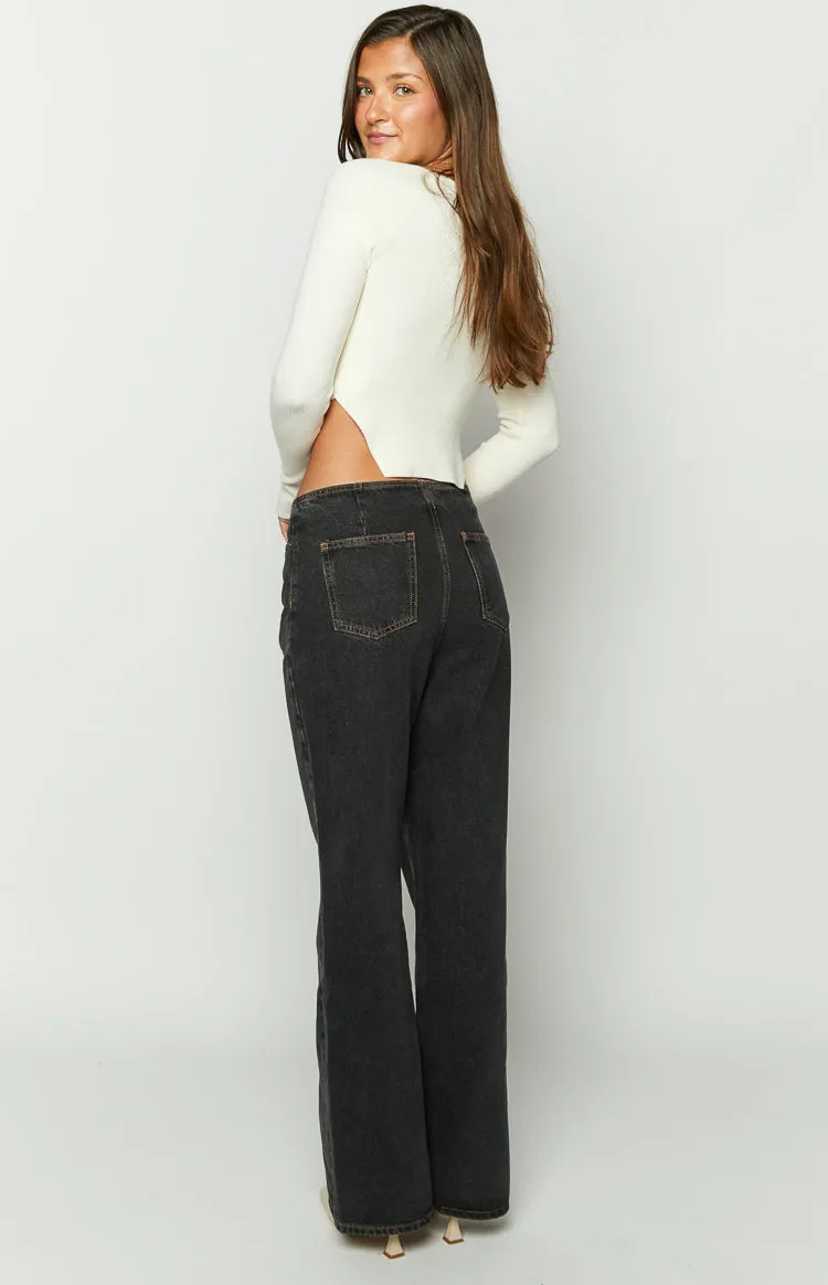 Lioness Practical Magic Charcoal Jeans