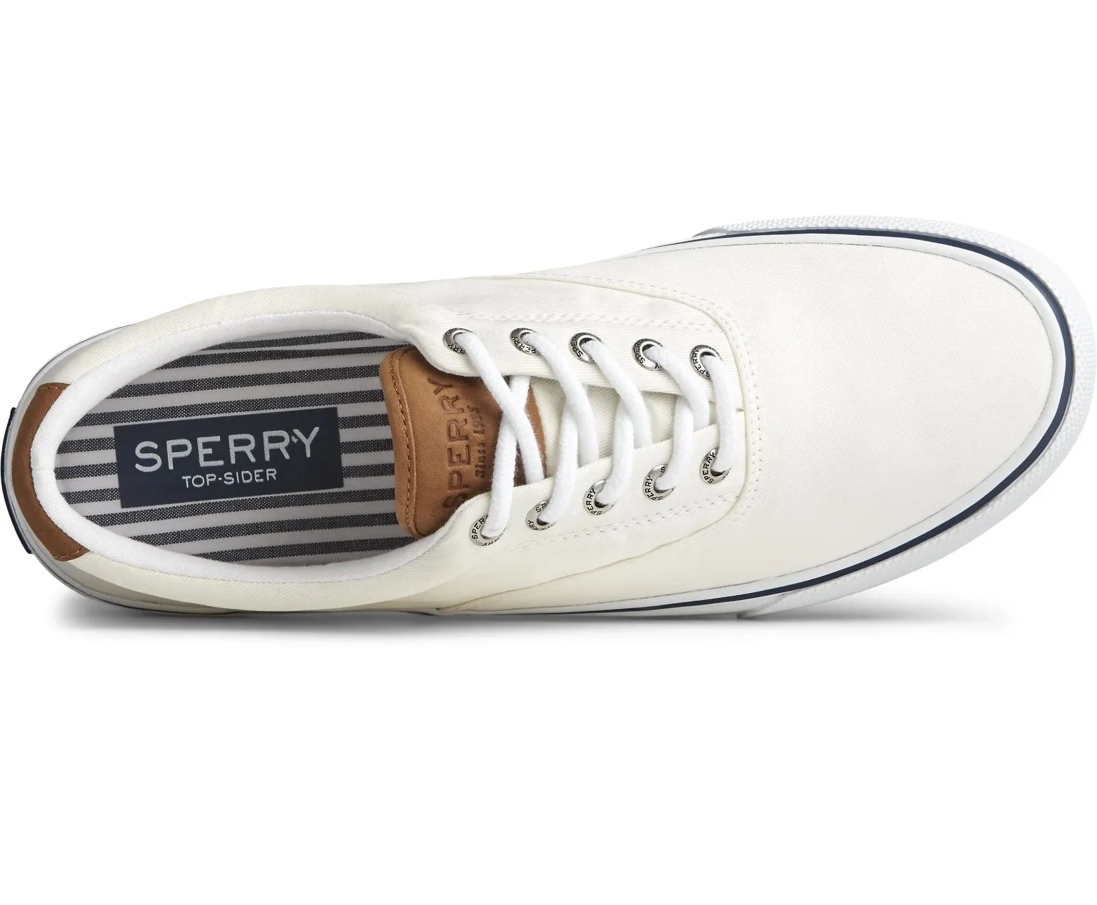 Men's Striper II CVO Salt Washed Canvas White