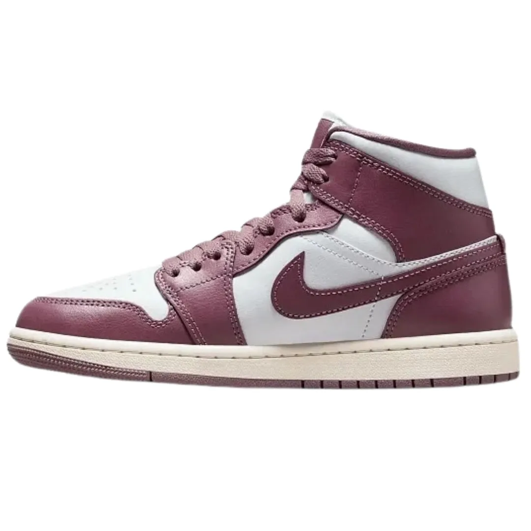 Nike Air Jordan 1 Mid Purple Sneakers