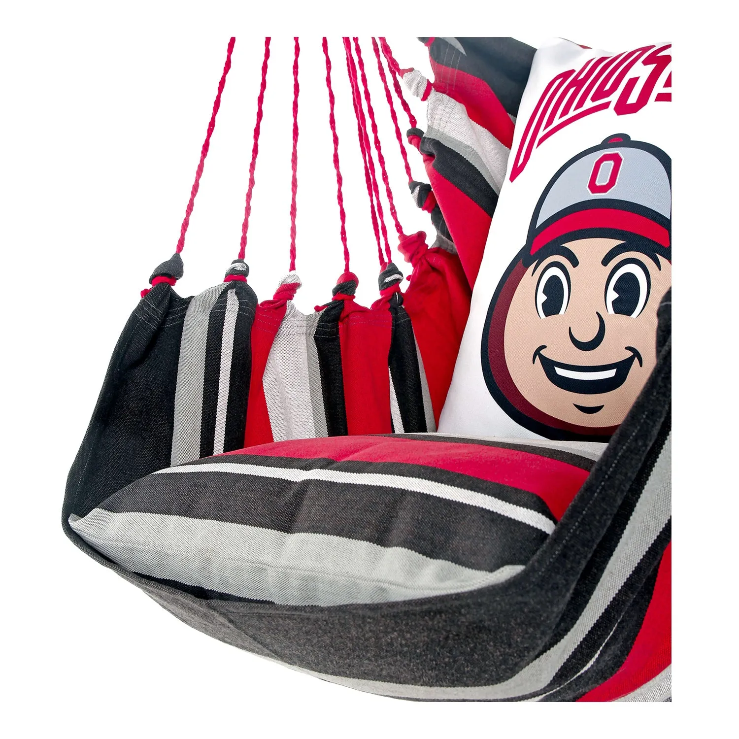 Ohio State Buckeyes Brutus Hanging Chair Swing