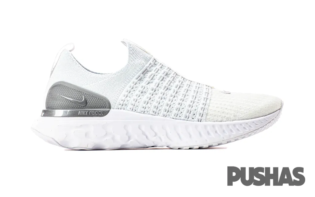 React Phantom Run Flyknit 2 'Pure Platinum' W