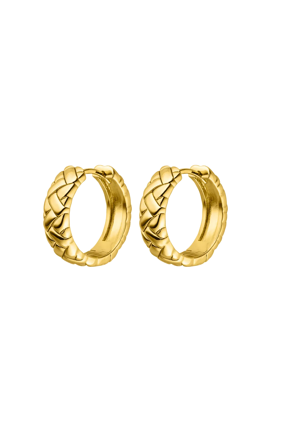 Retro Hoops 18K Gold Plated