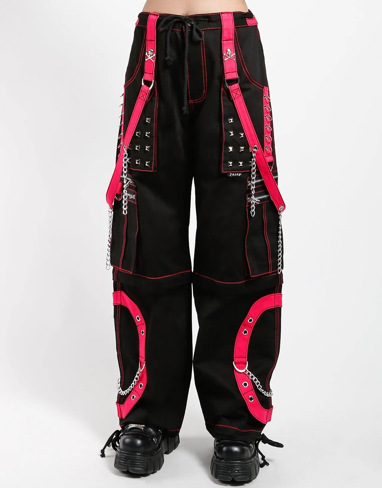 STEP CHAIN PANT PINK