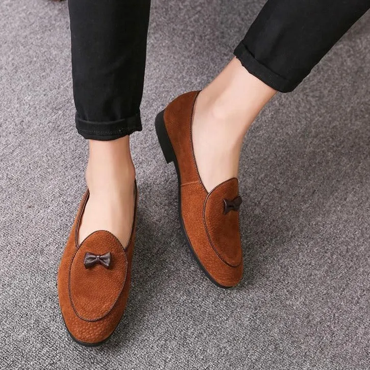 The Bowie Suede Penny Loafers - Multiple Colors