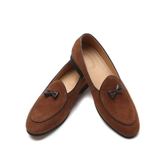 The Bowie Suede Penny Loafers - Multiple Colors