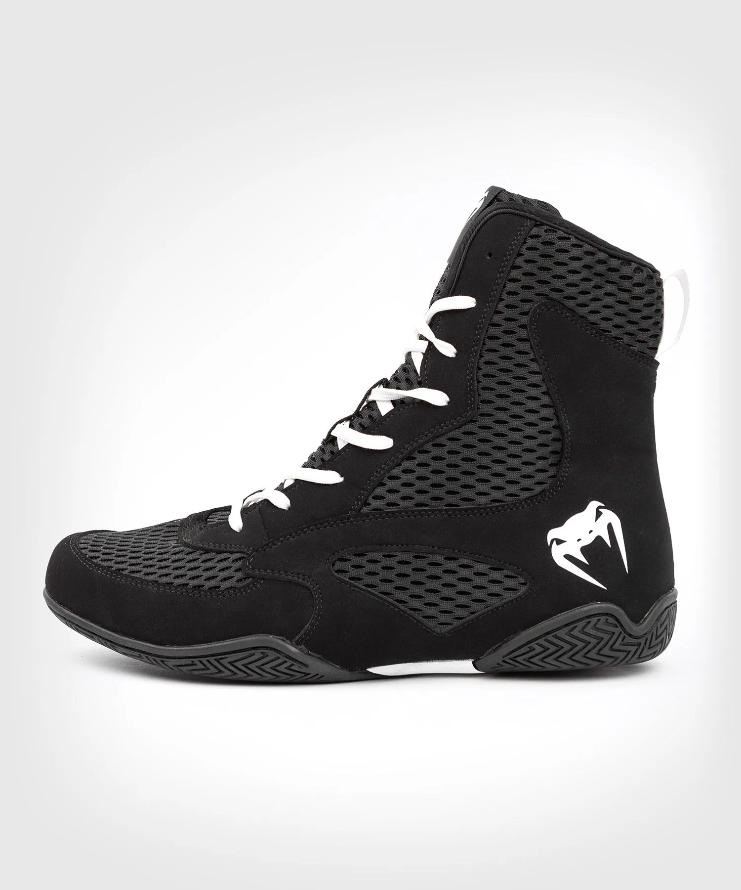 Venum Contender Boxing Shoes - Black/White