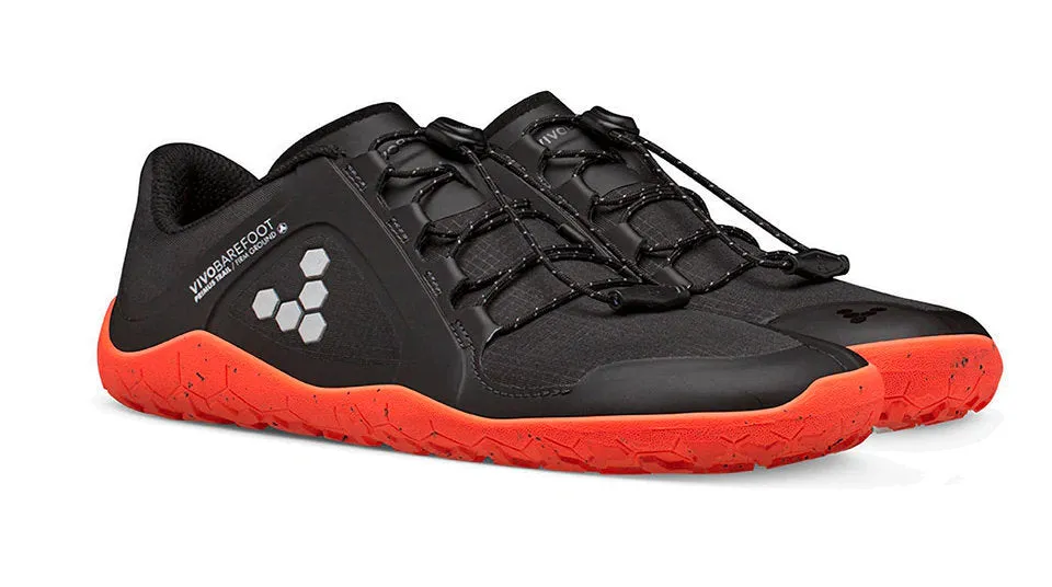 Vivobarefoot Women's Primus Trail II All Weather FG Obsidian Moltern Lava