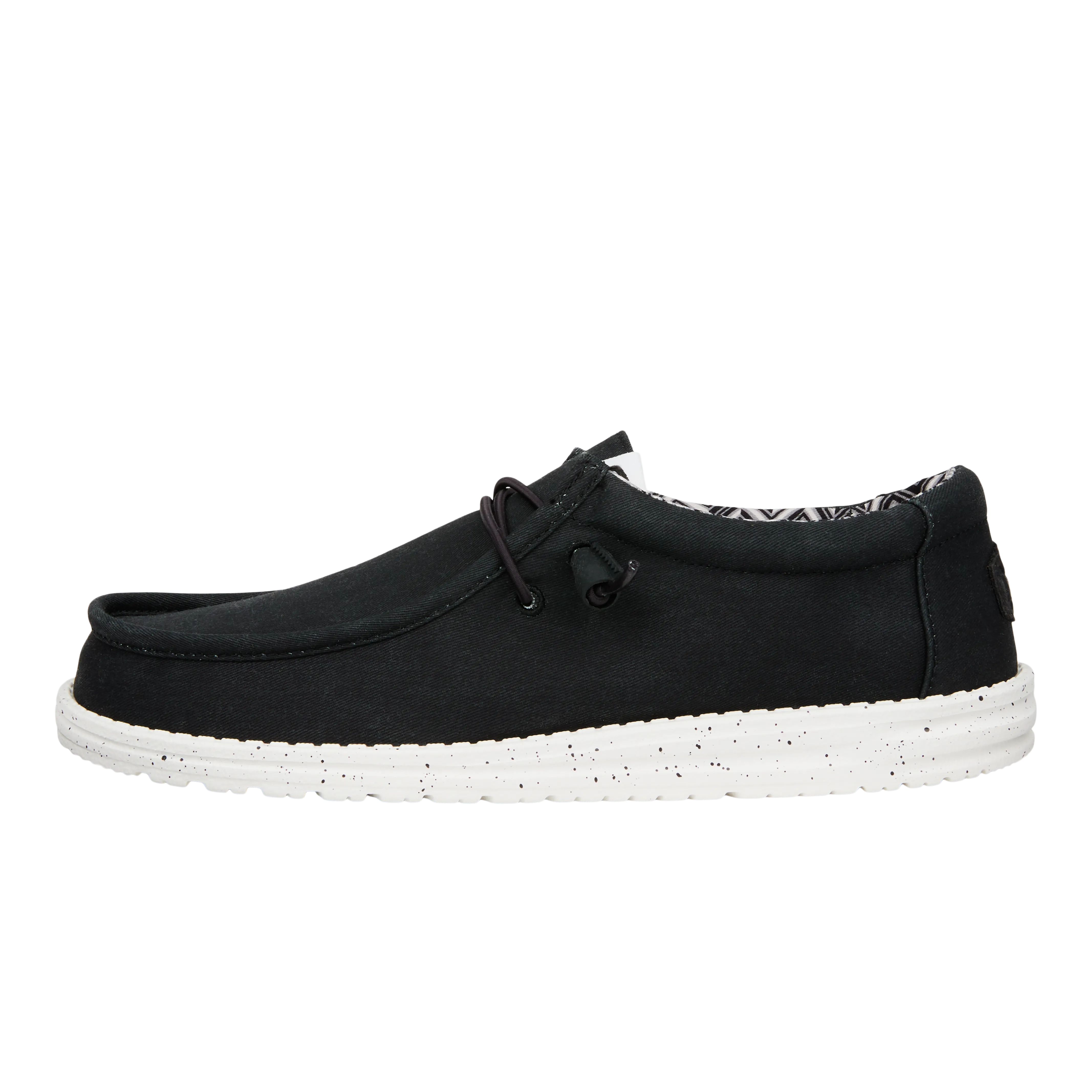 Wally Stretch Canvas - Black/White